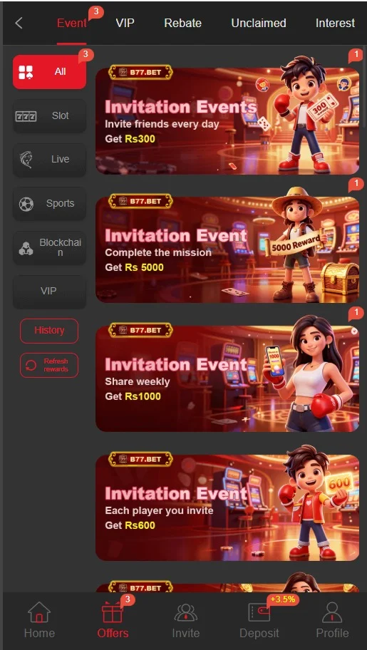 B77 Bet Game Apk