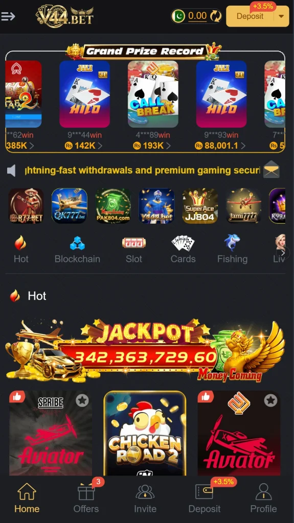 V44 Bet Game
