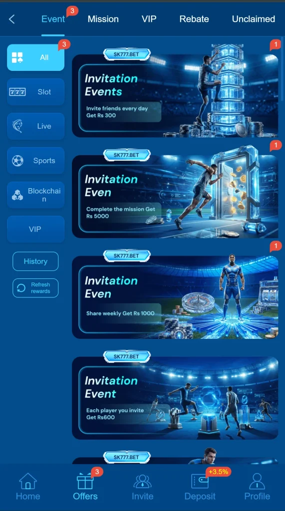 SK777 BET Game Apk