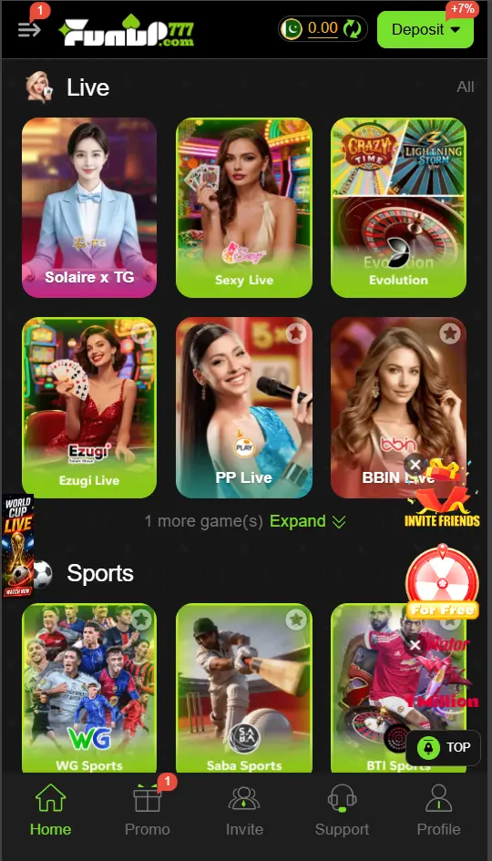FUNUP777 Game